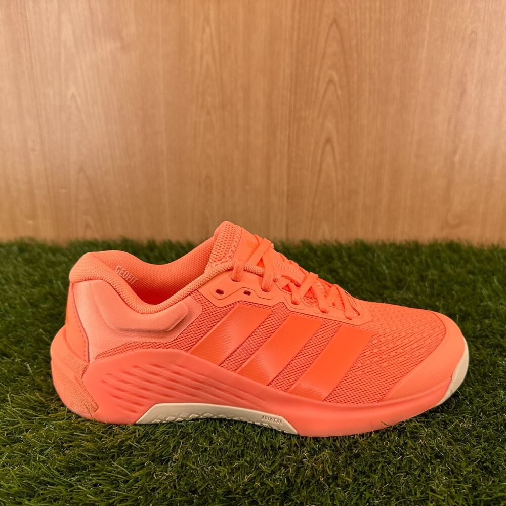adidas Dropset 4 Power Beam Orange Lucid Orange Training JR4665 Women's Size 7.5 - Picture 2 of 7